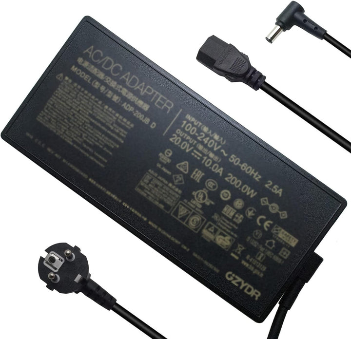 200W 20V 10A Netzteil Ladegerät, ADP-200JB D Fit für ASUS ROG Zephyrus G15 GA503 GA503QM GA503QS GA5