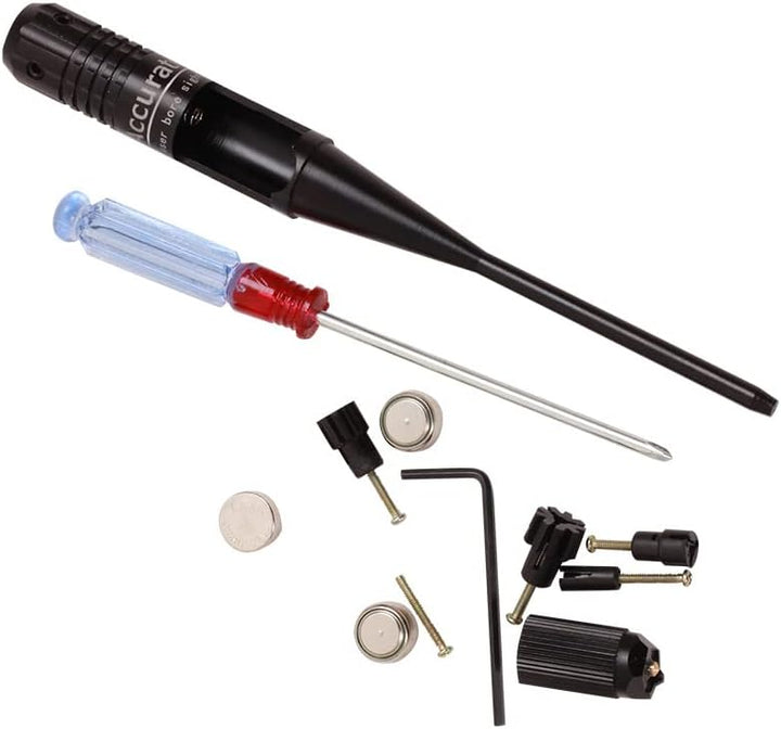 Alvinlite Professionelles Laser-Boresighter-Kit, Boresighter-Visierkartusche aus Aluminiumlegierung,