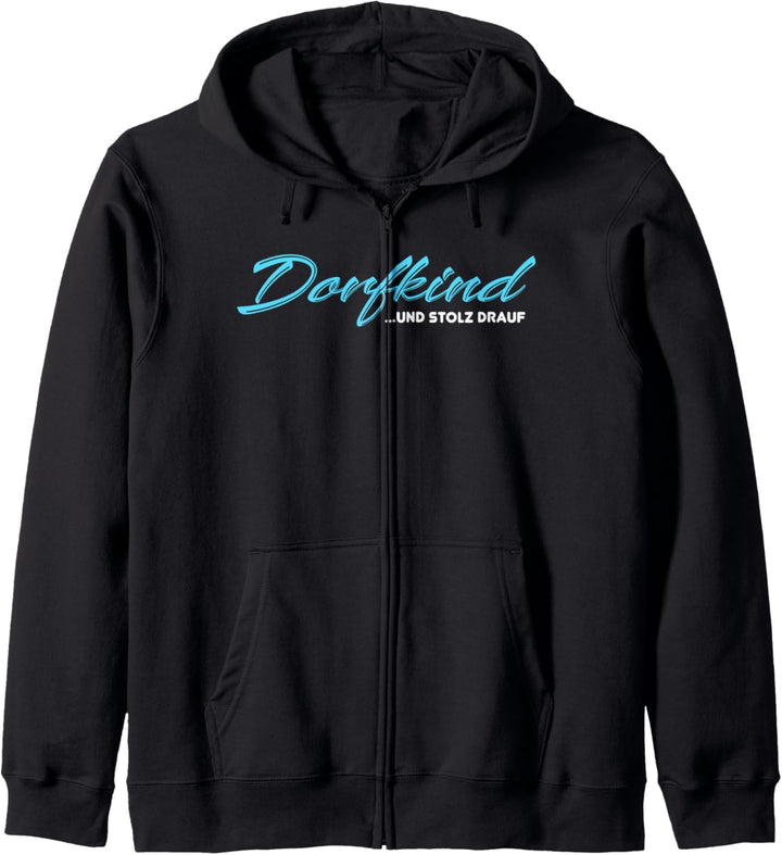 Dorfkind und stolz drauf, Landleben, Natur, Dorf Kapuzenjacke