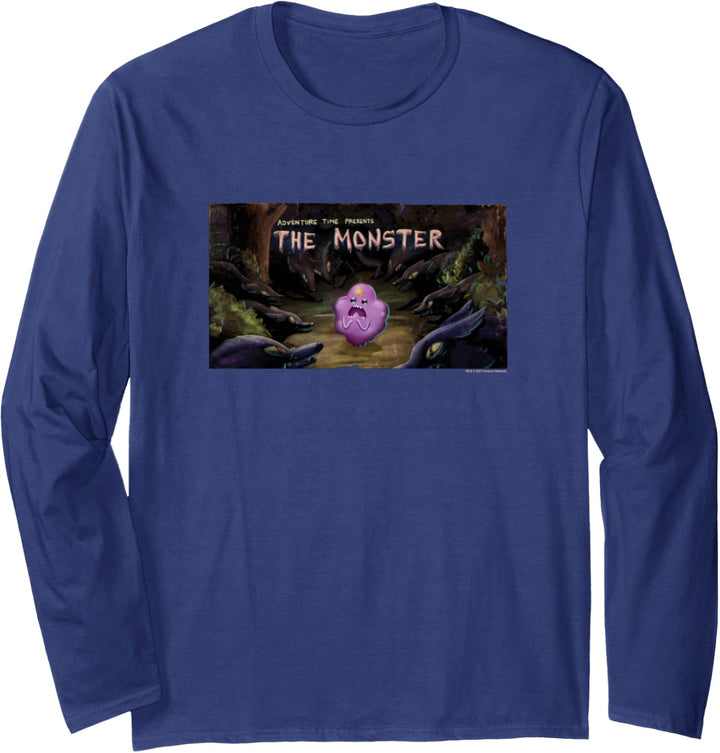 Adventure Time The Monster Card Langarmshirt