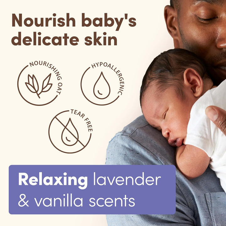 Aveeno Baby Calming Comfort Baby Bath, Lavender and Vanilla, 8 Ounce (Pack of 2) by Aveeno BEAUTY (E