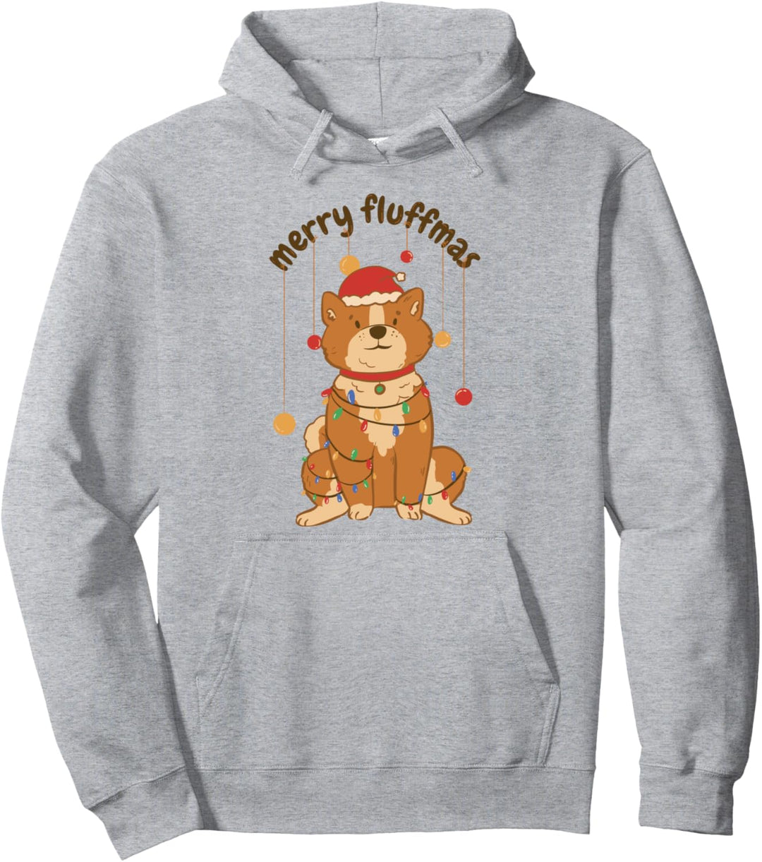 Merry Fluffmas Hundespielzeug, flauschig, für den Urlaub Pullover Hoodie