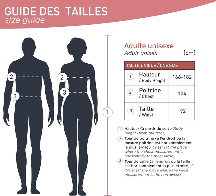 PtitClown - Costume Carte Reine de Cœur Adulte Taille Unique Taille Unique - Blanc