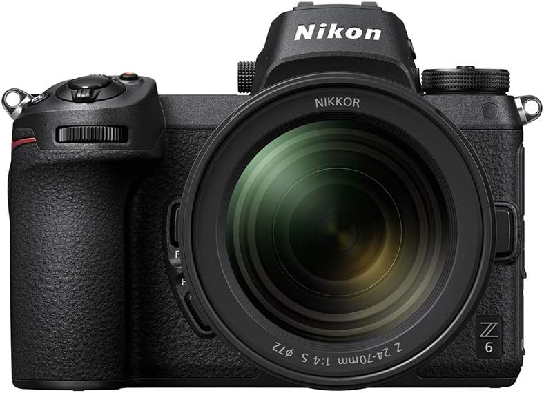 Nikon Z 6 Spiegellose Vollformat-Kamera mit Nikon 24-70 mm 1:4 S (24,5 MP, 12 Bilder pro Sek., 5 Ach