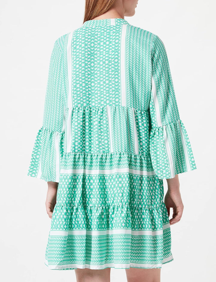 ONLY Damen Kleid S Simply Green/Aop:athena, S Simply Green/Aop:athena