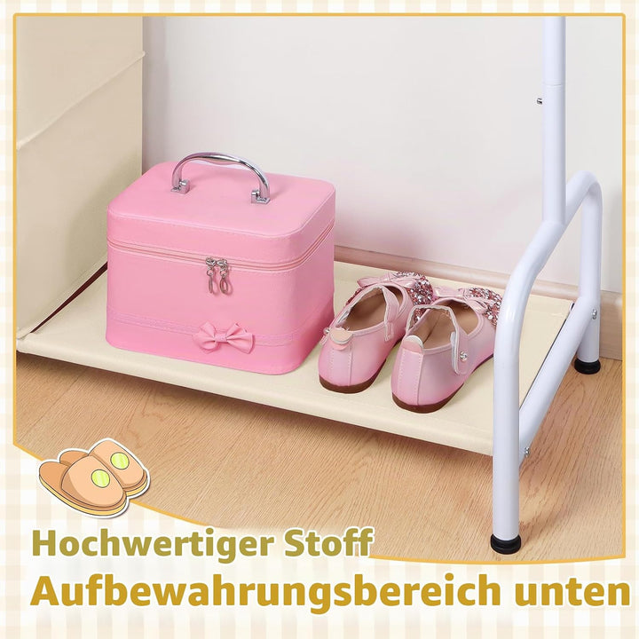 Univivi Kleiderständer Kinder, Kleiner Baby Kleiderstange Strapazierfähige Kleiderständer Stabil mit