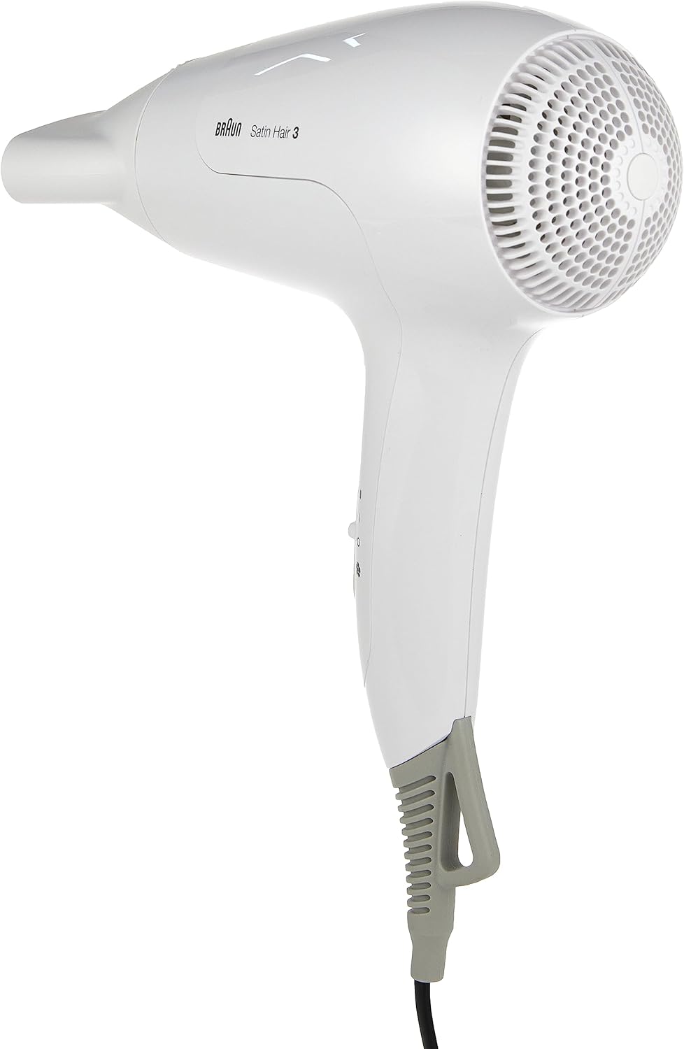 Braun Satin Hair 3 Power Perfection Haartrockner, professioneller Föhn mit IonTec und Diffusor, HD38