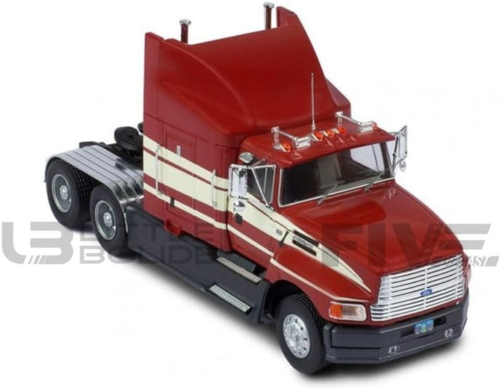 Ixo Ford Aeromax Zugmaschine 1990 dunkelrot beige Modellauto 1:43 Models