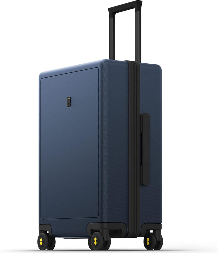 LEVEL8 Koffer Trolley, Rollkoffer Reisekoffer Hartschalen 4 Rollen, Spinner Handgepäck,TSA, 100% PC,