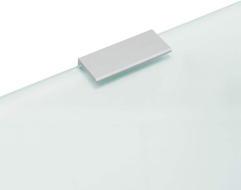 Tidyard Glas Urinal Trennwand Urinal Glaswand Bidet Toiletten Schamwand WC Trennwand 90 x 40cm