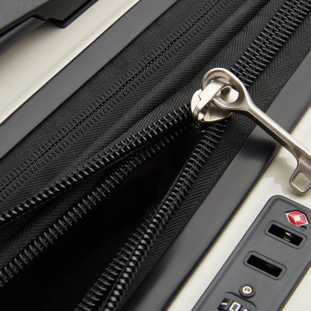 DELSEY PARIS Shadow 5.0 – Rucksack starr, elfenbeinfarben, L, Erweiterbar, Erweiterbar L Elfenbeinfa