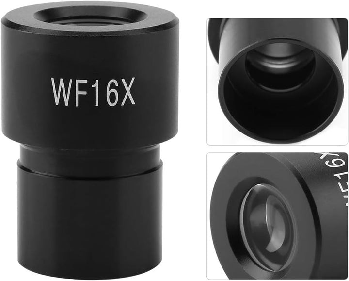 Mikroskop Okular WF16X 23,2mm für Stereomikroskop Labormikroskop Optische Linse Ersatz Brille