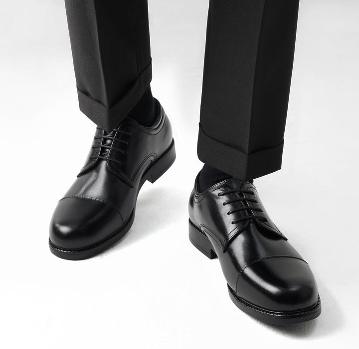 Bruno Marc Herren Anzugschuhe Derby Schnürhalbschuhe Businessschuhe Oxfords 39 EU Schwarz, 39 EU Sch