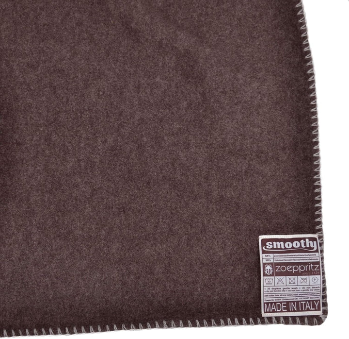 Zoeppritz since 1828 Smoothy Fleece-Decke – Flauschige Kuscheldecke aus Polarfleece - vegan – 140x19