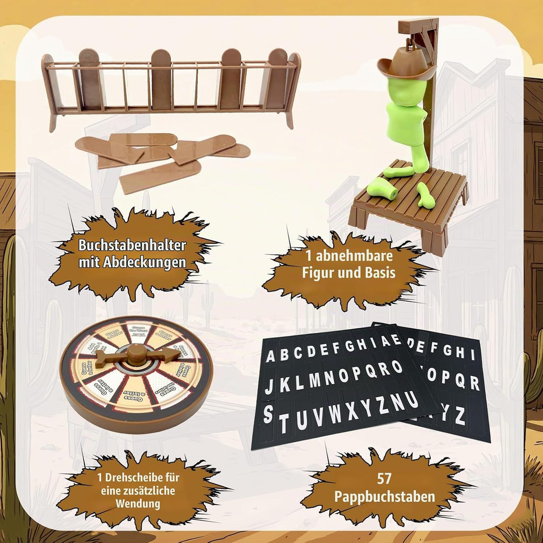 Magnetisches Hangmen Spiel, Ratespiel Erraten Sie das Wort Bevor Hank Zu Tode Hängen, Reisespiel für