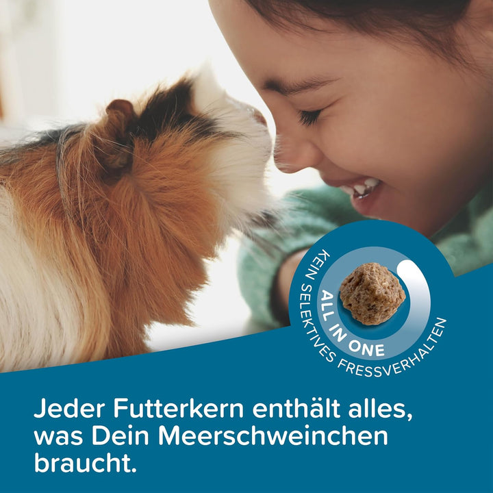 Care+ Meerschweinchen | Meerschweinchenfutter mit lebenswichtigem Vitamin C | Fördert den gesunden Z