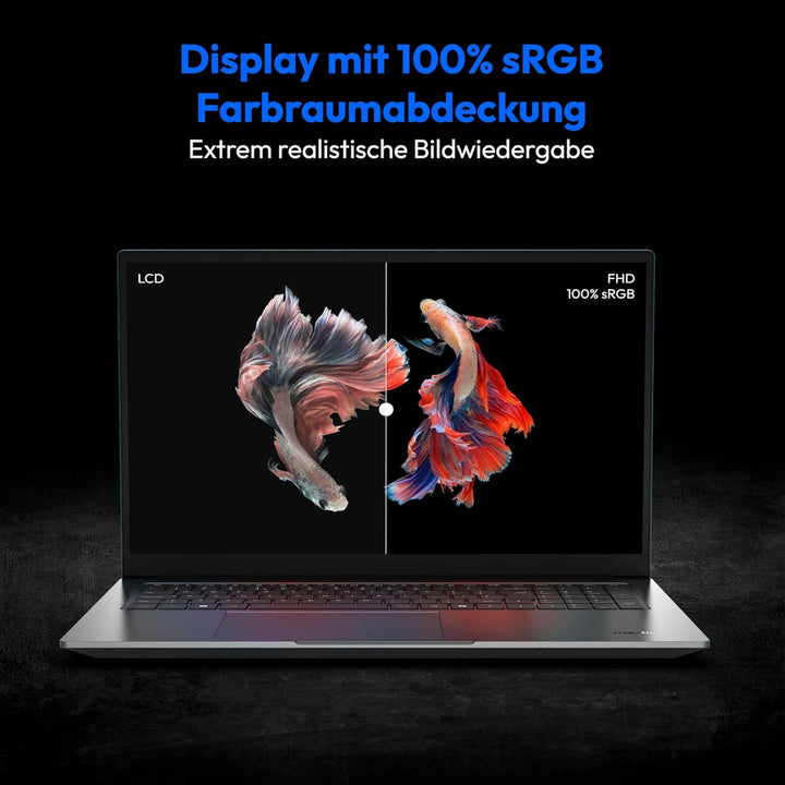 MEDION 43,9 cm (17,3 Zoll Full HD) S20 Laptop (Intel Core Ultra 7 155H, 16GB DDR5 RAM, 1TB PCIe SSD,
