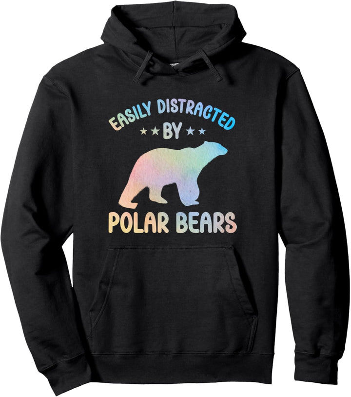 Eisbär Polarbär Outfit für Frauen und Mädchen Pullover Hoodie