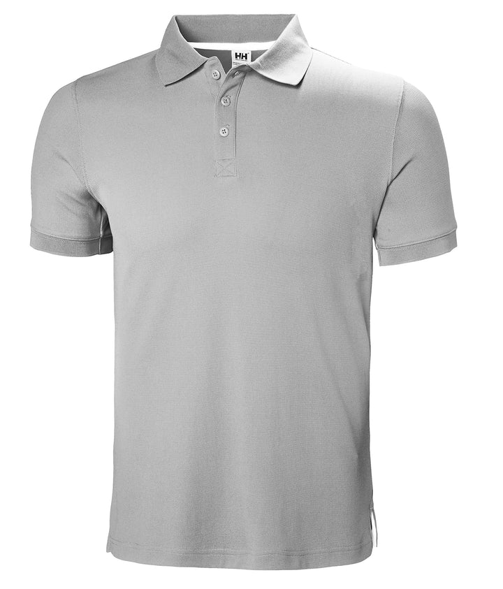 Helly Hansen Herren Crewline Langarm Poloshirt S 853 Grey Fog, S 853 Grey Fog