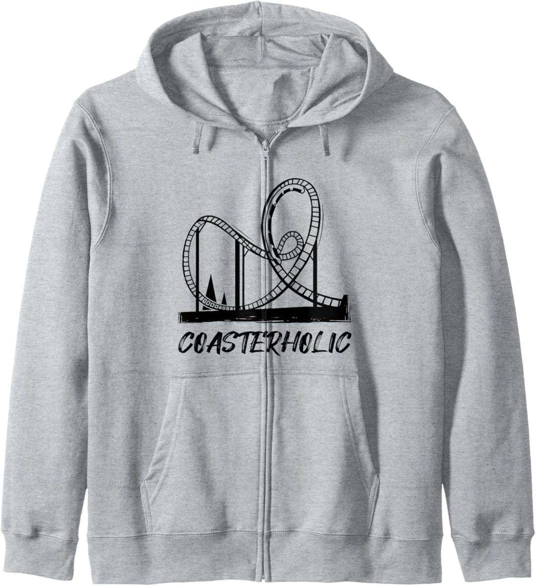 Coasterholic Freizeitpark Achterbahn Kapuzenjacke