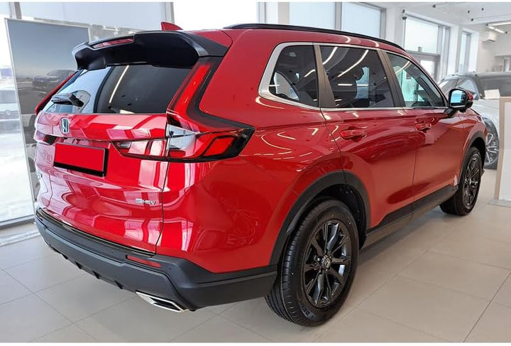 Avisa Schwarz Edelstahl Heckstossstangenschutz kompatibel mit Honda CR-V VI 2023-