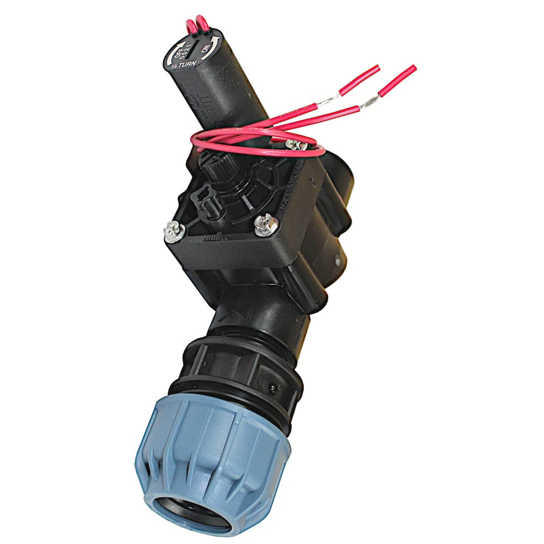 HUNTER Magnetventil PGV-101-G-B 1" IG mit PE Kupplung 25/32-1" AG Ventil Kugelventil mit Durchflussr