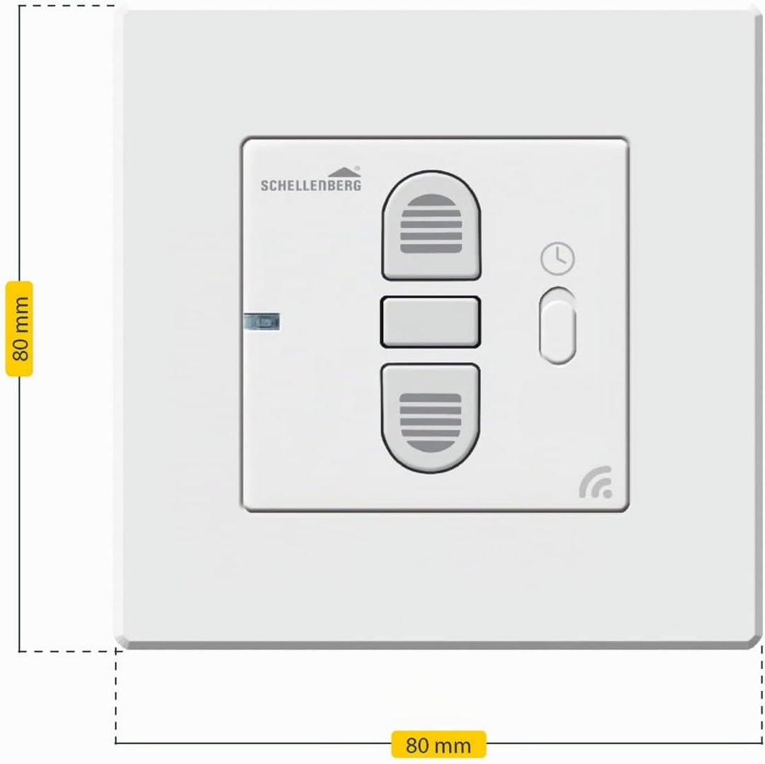 Schellenberg 20031 Smart-Home Funk Zeitschaltuhr Steuerung für Rolläden, Licht, Steckdosen und Marki