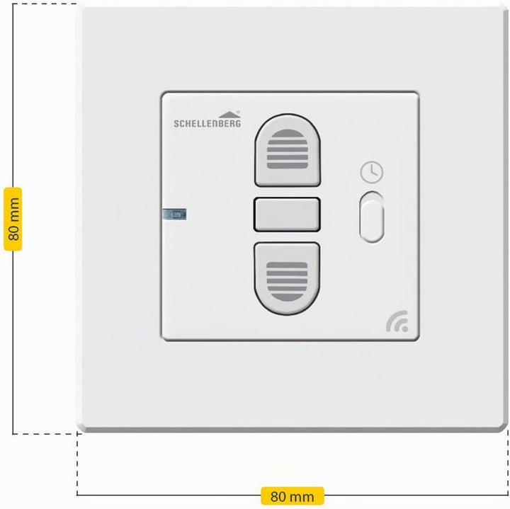 Schellenberg 20031 Smart-Home Funk Zeitschaltuhr Steuerung für Rolläden, Licht, Steckdosen und Marki