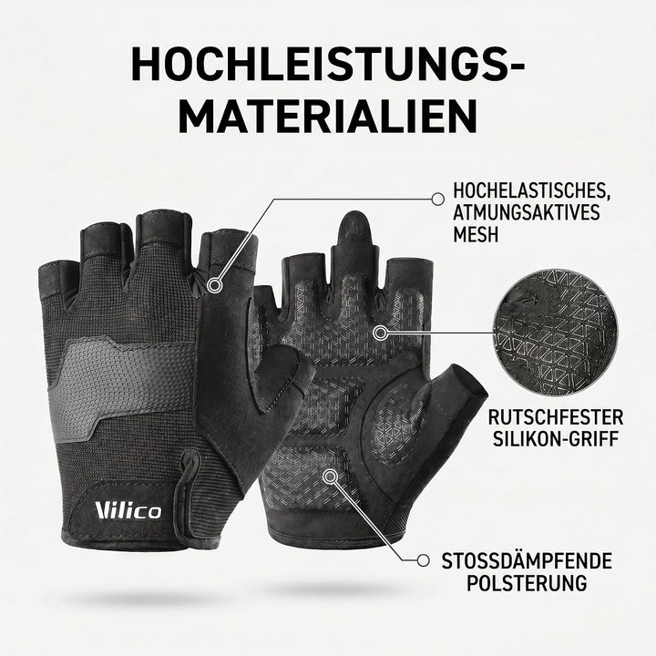 Fitness Handschuhe für Damen und Herren, Sporthandschuhe für Gewichtheben,Crossfit,Gym,Krafttraining