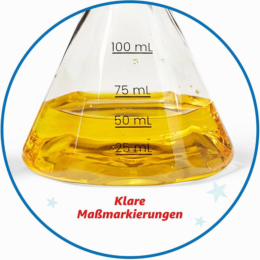 Learning Resources Naturwissenschaftliches Einsteigerset mit Messkolben, Kunststoff-Messbecher für K