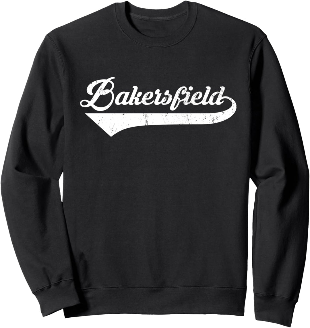 Bakersfield Stadt CaliforniaVintage Retro Style design Sweatshirt