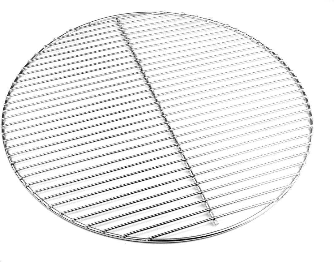 HeRo24 Edelstahl Grillrost 54,5 cm 6/4 mm Stäbe für Kugelgrill 55 56 57 cm auch für Weber