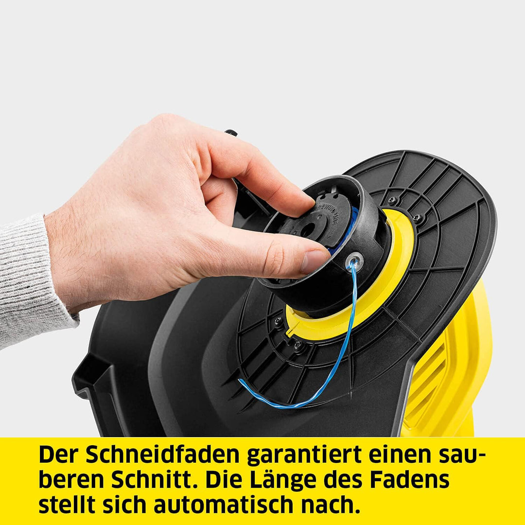 Kärcher 18V Akku-Rasentrimmer LTR 18-25, Schnittgeschwindigkeit: 9.500 U/min, Schnittkreisdurchmesse