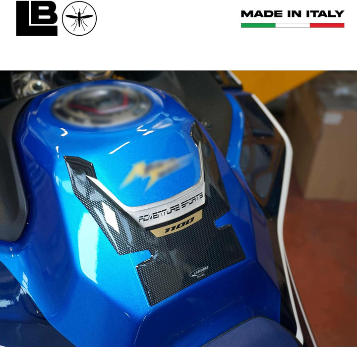 labelbike - KIT 3 Aufkleber 3D Motorrad Tank kompatibel mit Honda Africa Twin Adventure 1100 L.