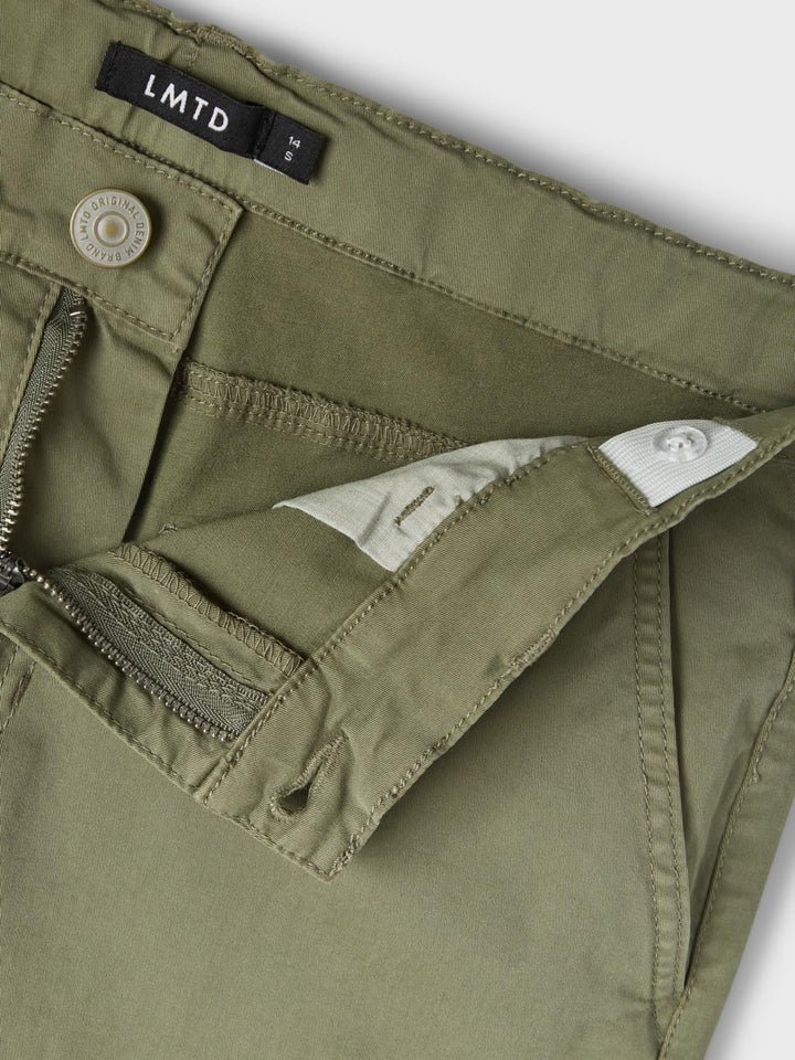 NAME IT Unisex Nlntalse Twi Straight Cargo Pant Noos 176 Deep Lichen Green, 176 Deep Lichen Green