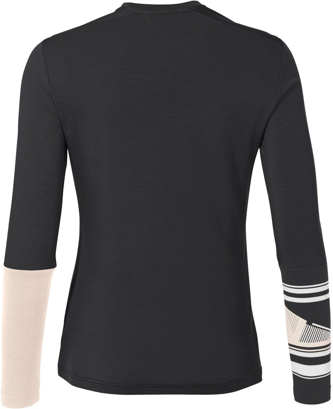 VAUDE Damen Women's Monviso Wool Ls T-Shirt T-Shirt 38 Schwarz, 38 Schwarz