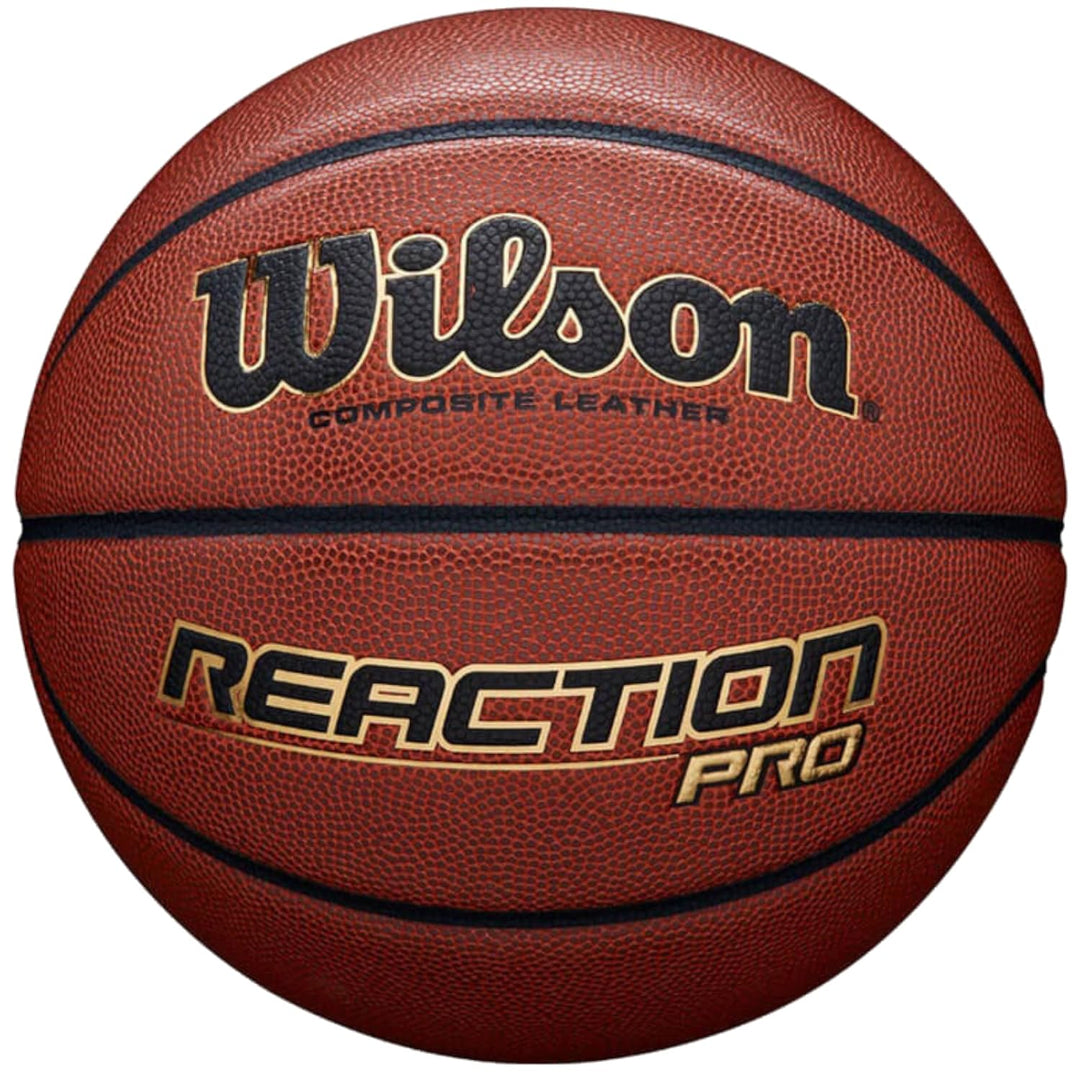 Wilson Unisex-Adult Reaction Pro Basketball 5 Braun, 5 Braun