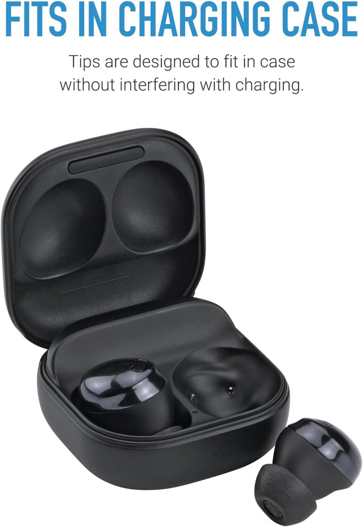 Comply Schaumstoff-Ohrstöpsel für Samsung Galaxy Buds Pro, ultimativer Komfort | unerschütterliche P
