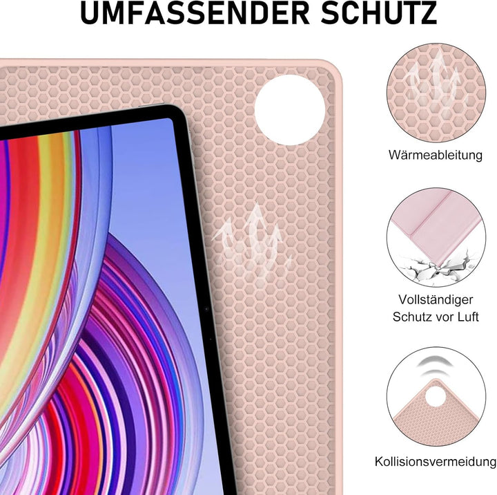 FOGARI Tastatur Hülle für Honor Pad 10 12.1 Zoll 2025 Con Magnetisch Abnehmbarer Tastatur und Soft T