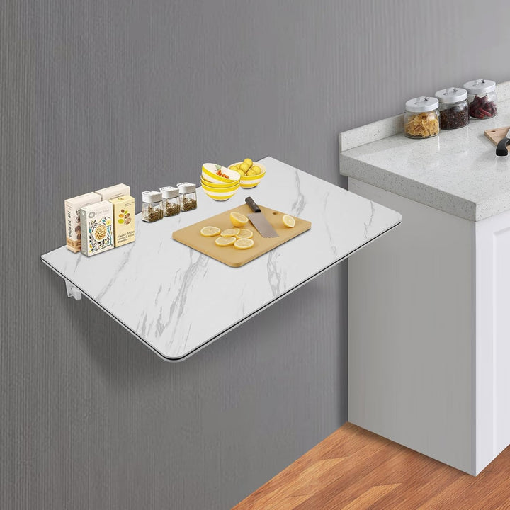 Wandklapptisch Klappbarer Wandtisch Schwimmender Schreibtisch Esstisch mit Pop up Verbindung Arbeits