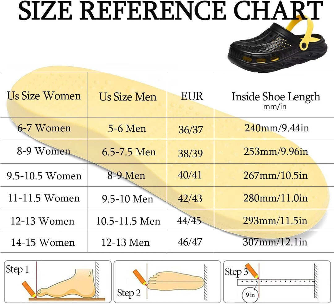 GULAKY Clogs & Pantoletten für Herren Gartenschuhe Orthopädische Schuhe Sandalen Damen Sommer Haussc