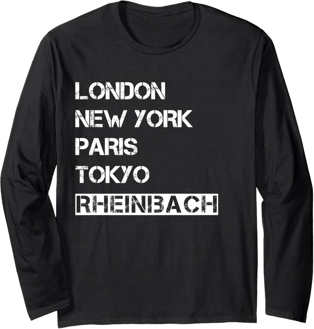 Meine Stadt! Geburtsort & Heimatliebe Rheinbach Langarmshirt