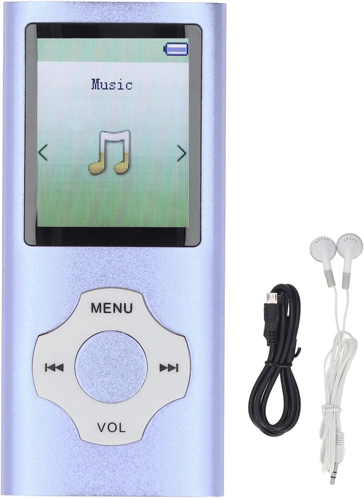 MP3-Player, Tragbarer Digitaler Musik-MP3-MP4-Player mit Integriertem Lautsprecher, 1,8-Zoll-Bildsch