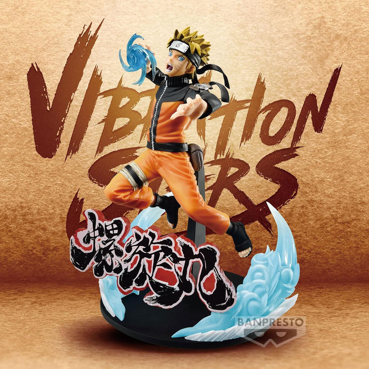 BANPRESTO Naruto Uzumaki Naruto Shippuden Vibration Stars Special Ver. BPBP88090, Mehrfarbig