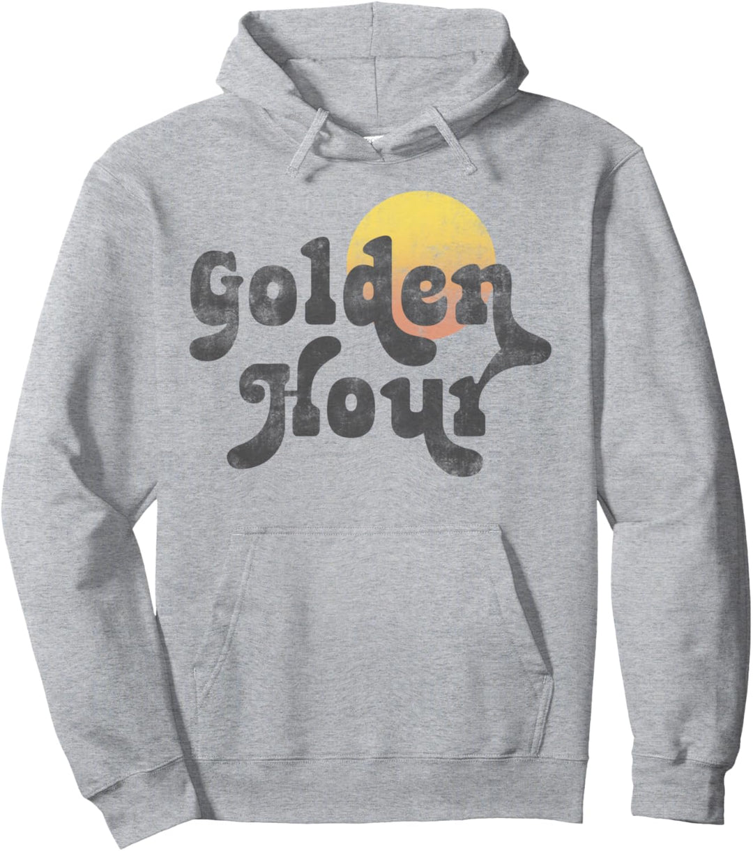 Trendy Golden Hour Vintage Pullover Hoodie