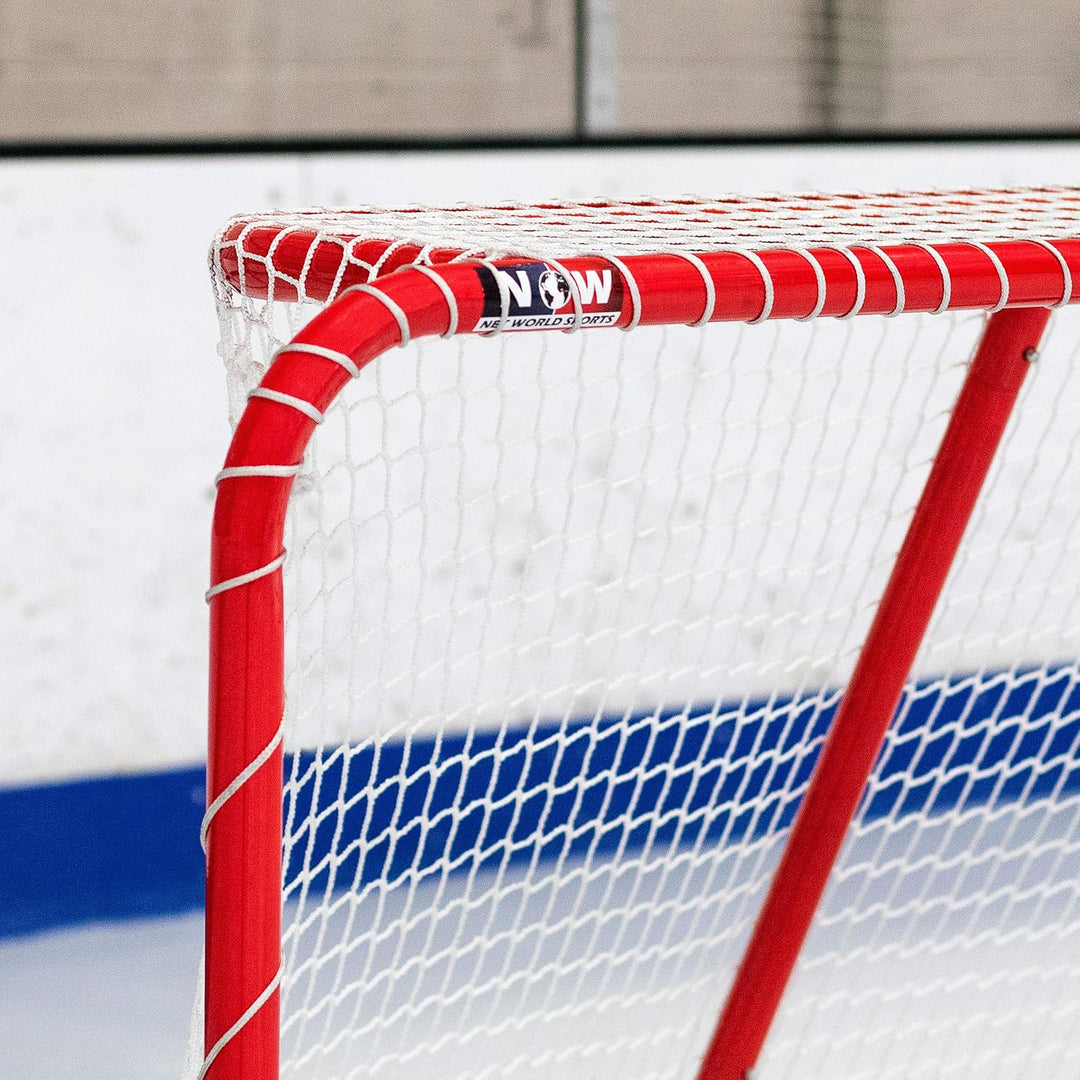 Eishockey Tore – 1,8m x 1,2m – wählen Sie zwischen Regelung- und professionelles Tor (Stahlrahmen 3,