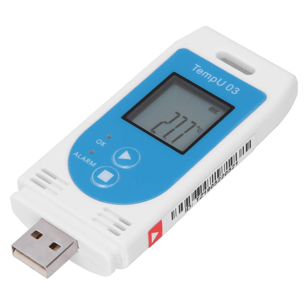LCD-USB-Datenlogger für Temperatur und Luftfeuchtigkeit PDF GSP Datalogger Recorder Datenerfassung f