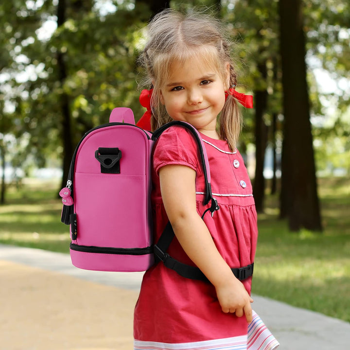 fridoli Kinderrucksack | Toniebox Tasche | pink | Akku Aufladen in der Tasche | bis zu 20 Toniefigur