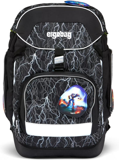 ergobag pack Set ergonomischer Schulrucksack Flexibel 6-teilig 1. Klasse Grundschule Super Reflektbä