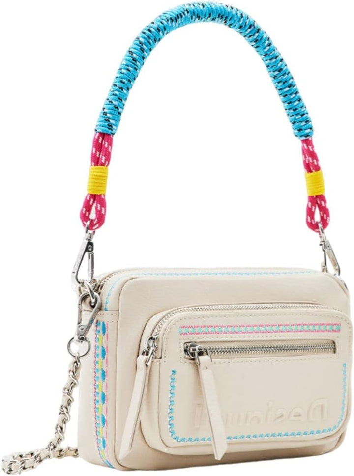 Desigual Damen Bag_Raven_Cambridge Mini 1001 RAW Weiss, Weiss